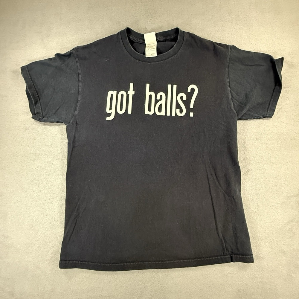 Vintage Wild Turkey Bourbon "Got‎ Balls?" Shirt  Large 90 Y2K Liquor Alcohol